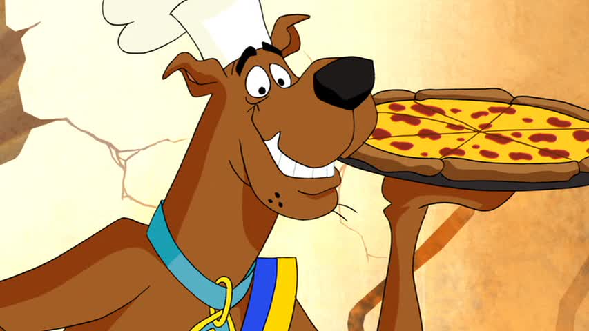 Los dibujos animados también comen pizza 2