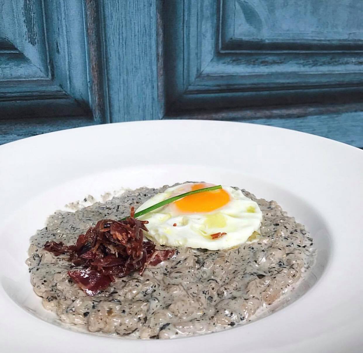 Risotto Tartufata ib rico de La Mafia se sienta a la mesa