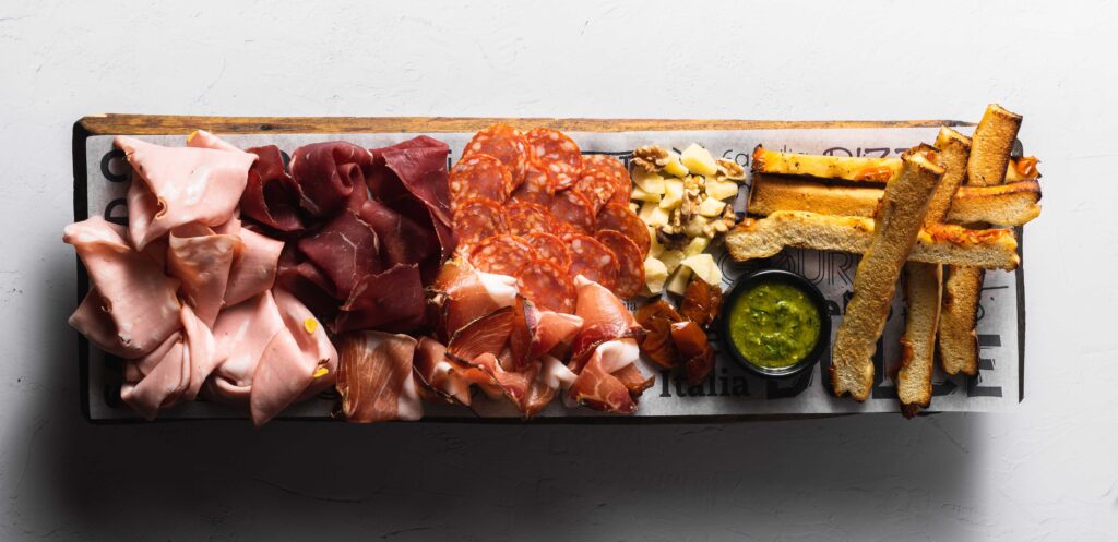 tabla de embutidos italianos