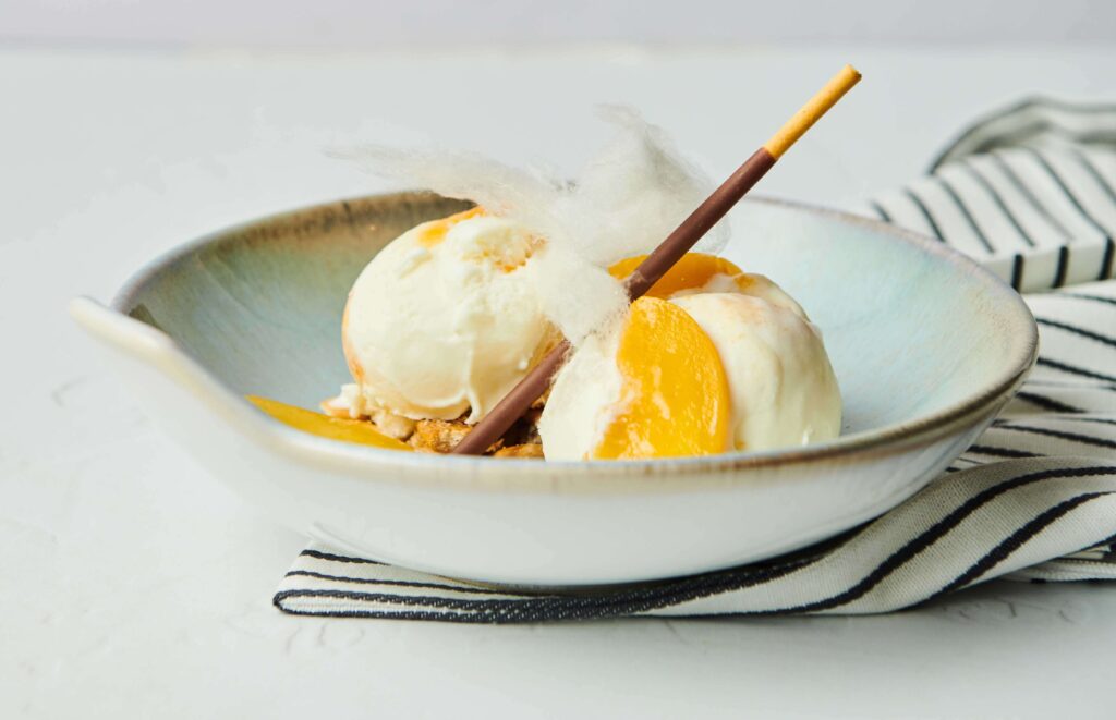 helado de mascarpone