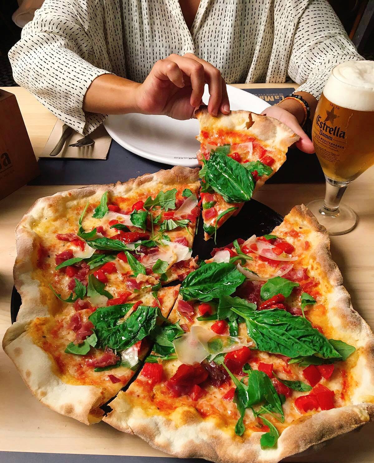 Pizza di Burrata 1