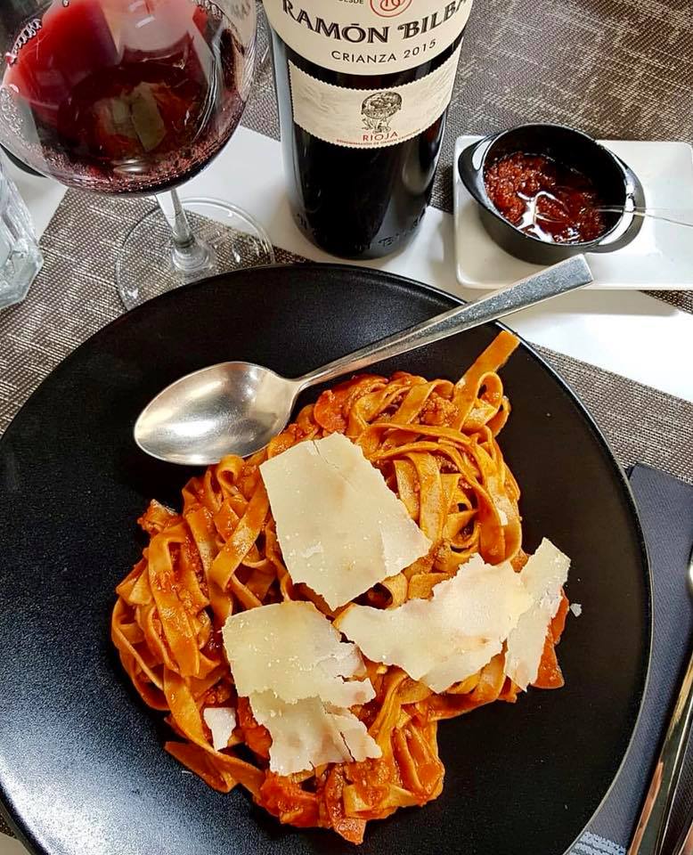 salsas para comer con plato pappardelle 1