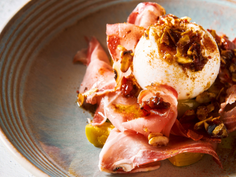 Diferencia entre burrata y mozzarella