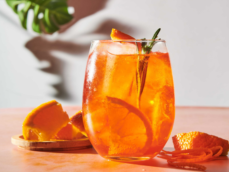 bebida italiana naranja