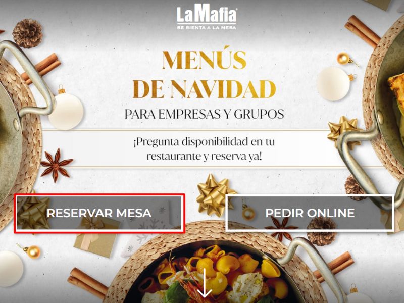 Descubre cómo reservar tu cena de Navidad de empresa en La Famiglia se sienta a la mesa