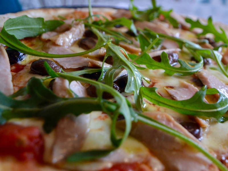 Pizza baja en calorías