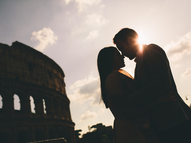 Fiesta de los enamorados en Italia