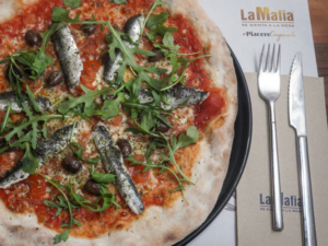 Pizza de sardina