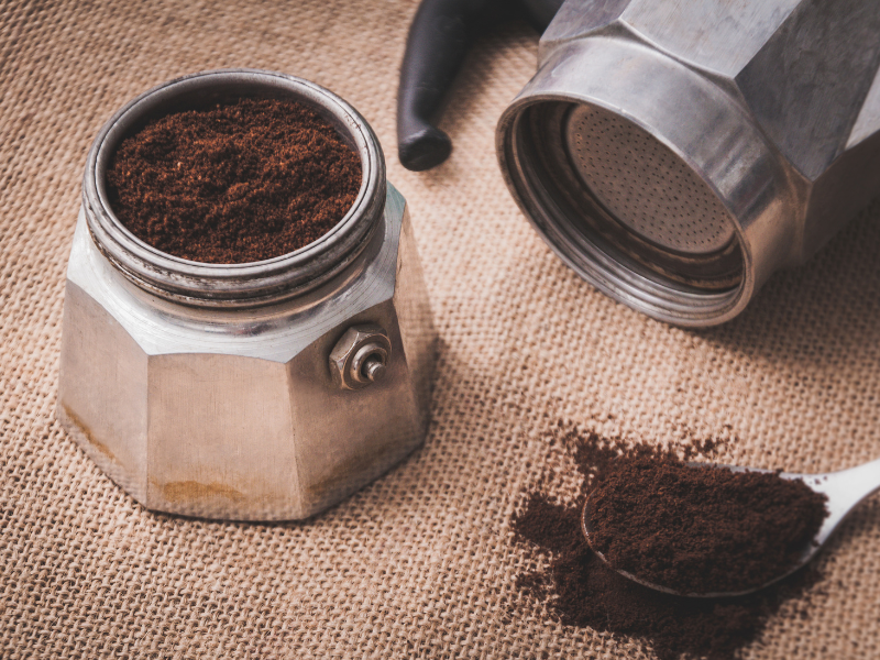 Cafetera italiano partes