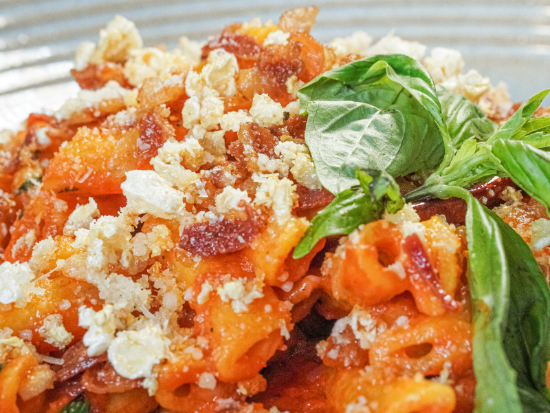 Receta de penne amatriciana