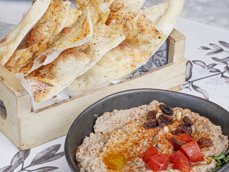 Receta de hummus de berenjena o baba ganoush
