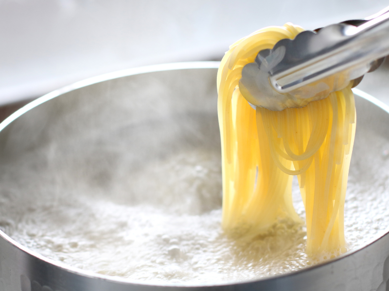 Agua de cocción de la pasta