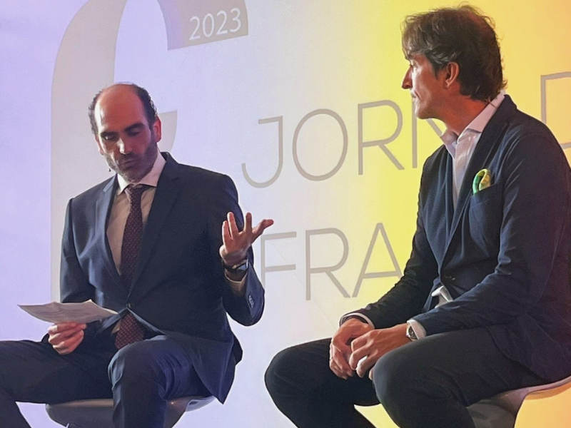 Javier Floristán en las jornadas de franquicias