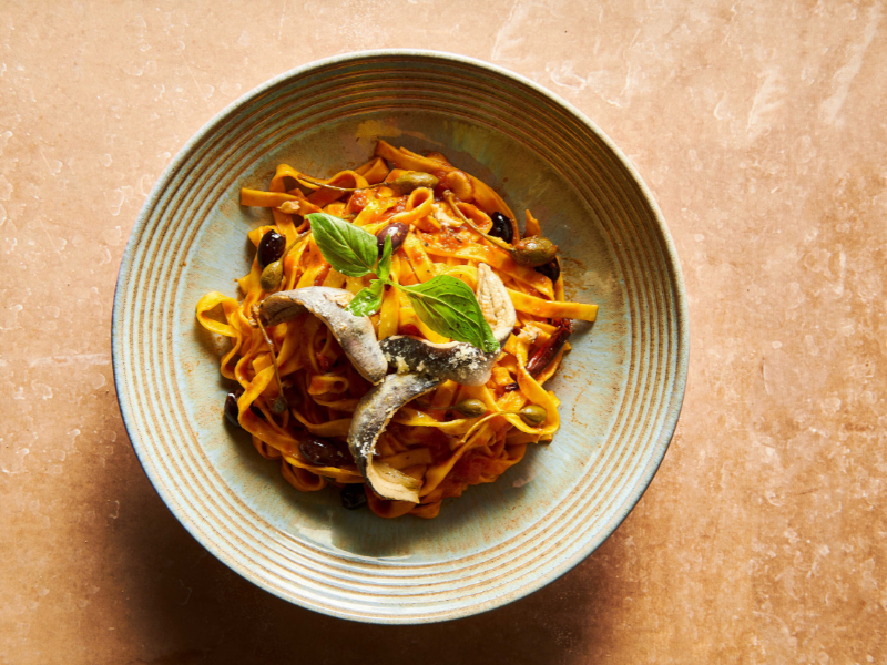 Tagliatelle alla puttanesca