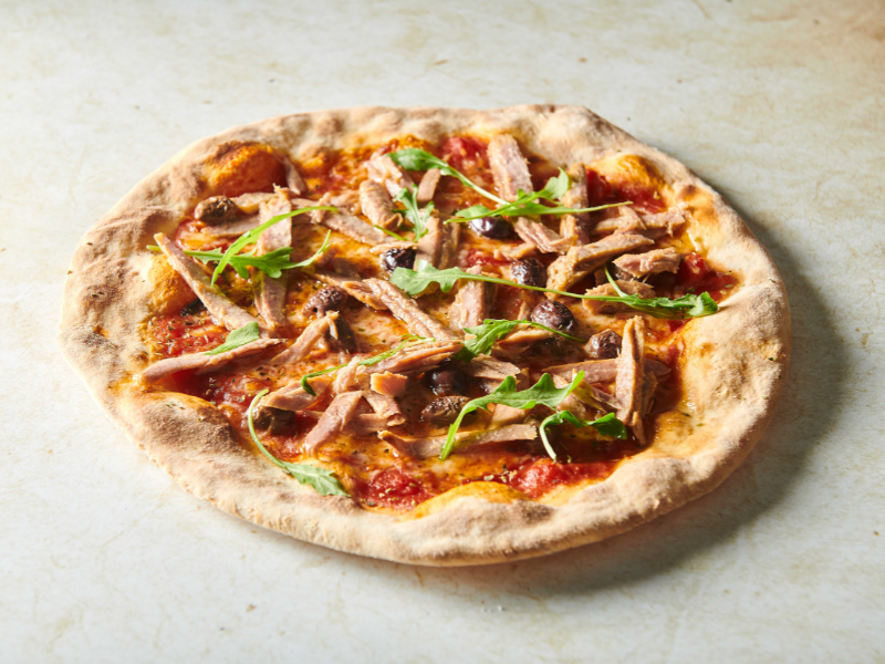 Calorías de una pizza