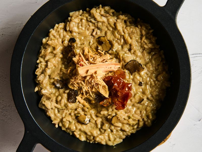 Risotto de boletus