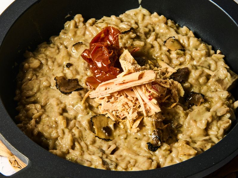 Risotto de boletus