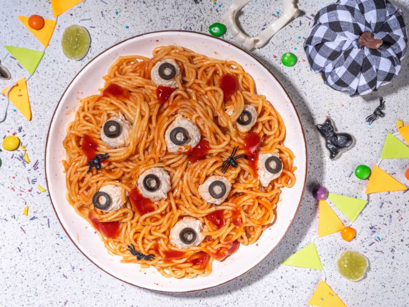 Pasta de Halloween