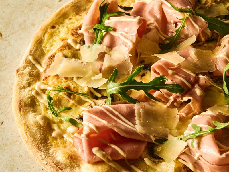Pizzas blancas
