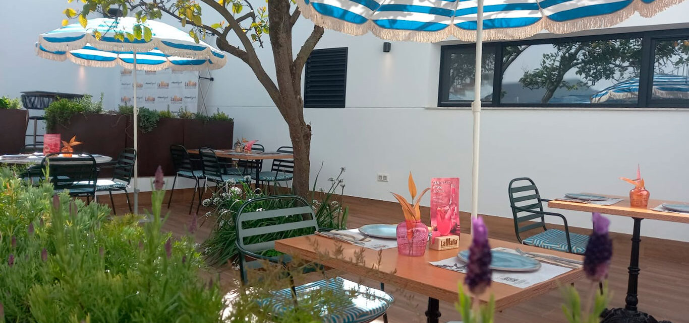 Restaurante italiano con terraza en Almendralejo