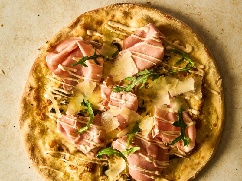 Recalentar la pizza