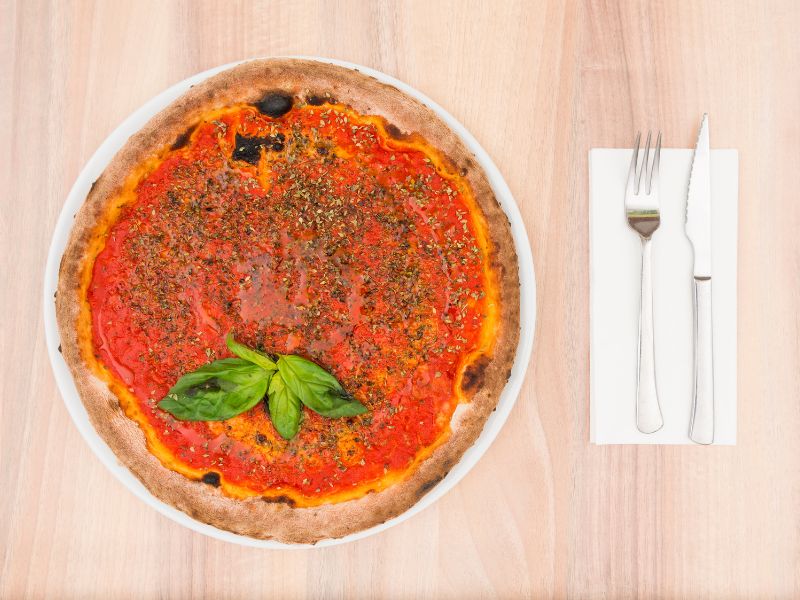 pizza lactosa