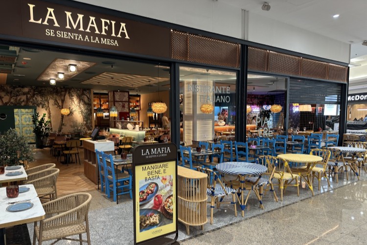 Restaurante italiano en la Estación María Zambrano de Málaga