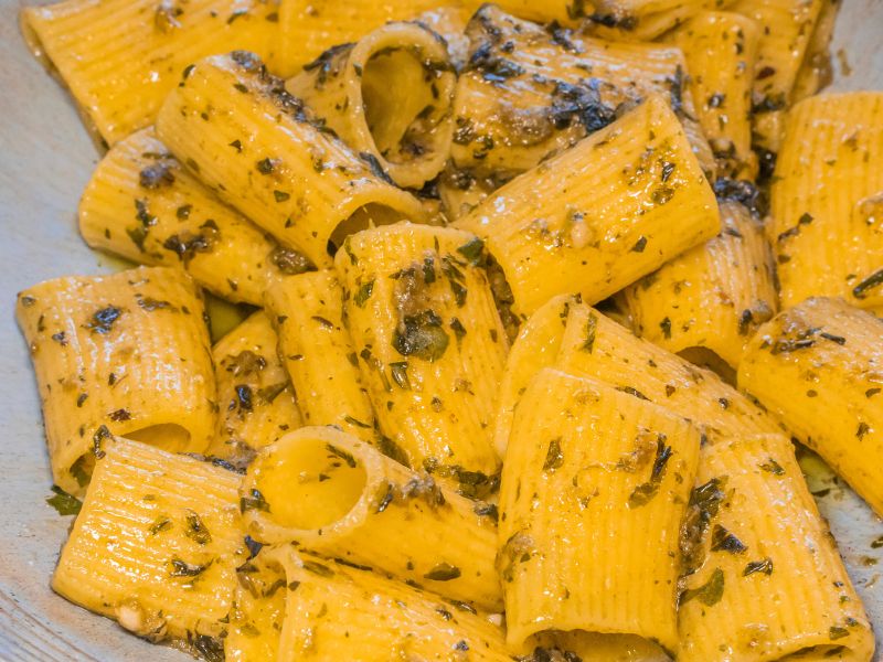 pesto rojo y verde