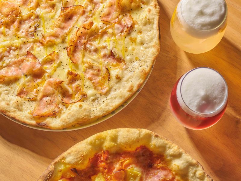 la vera carbonara pizza
