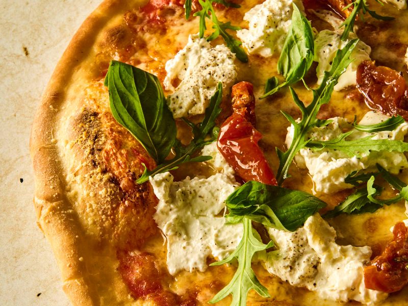 pizza margarita solidaria