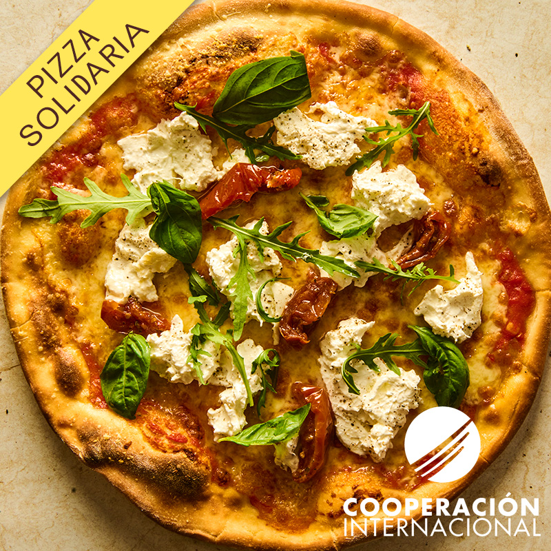 pizza solidaria la famiglia